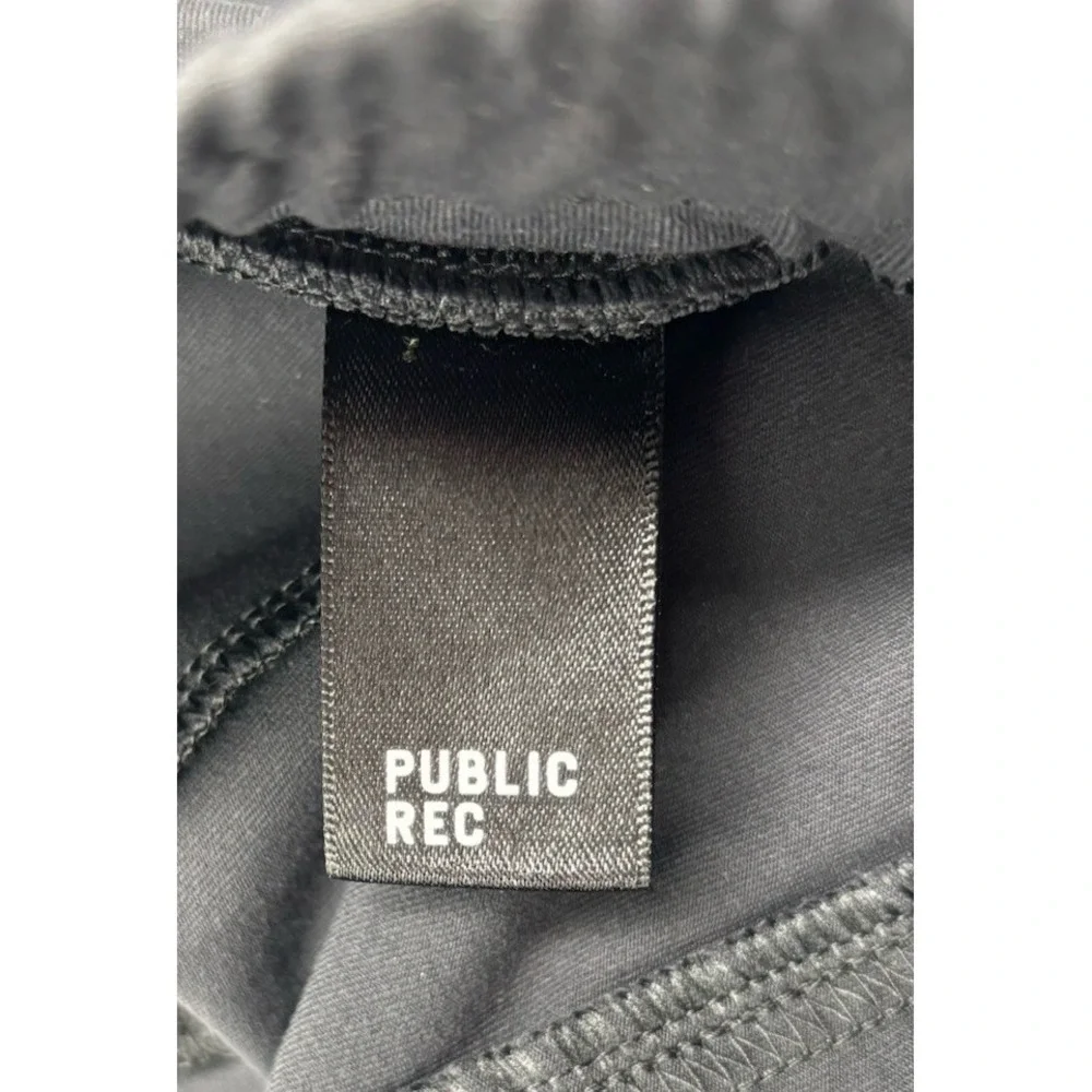 Public Rec Men's 38/34 Nylon Blend Black Straight‎ Leg Athletic Sweatpants